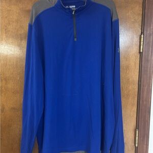 Under Armour Men's Zip Up in Blue and Gray